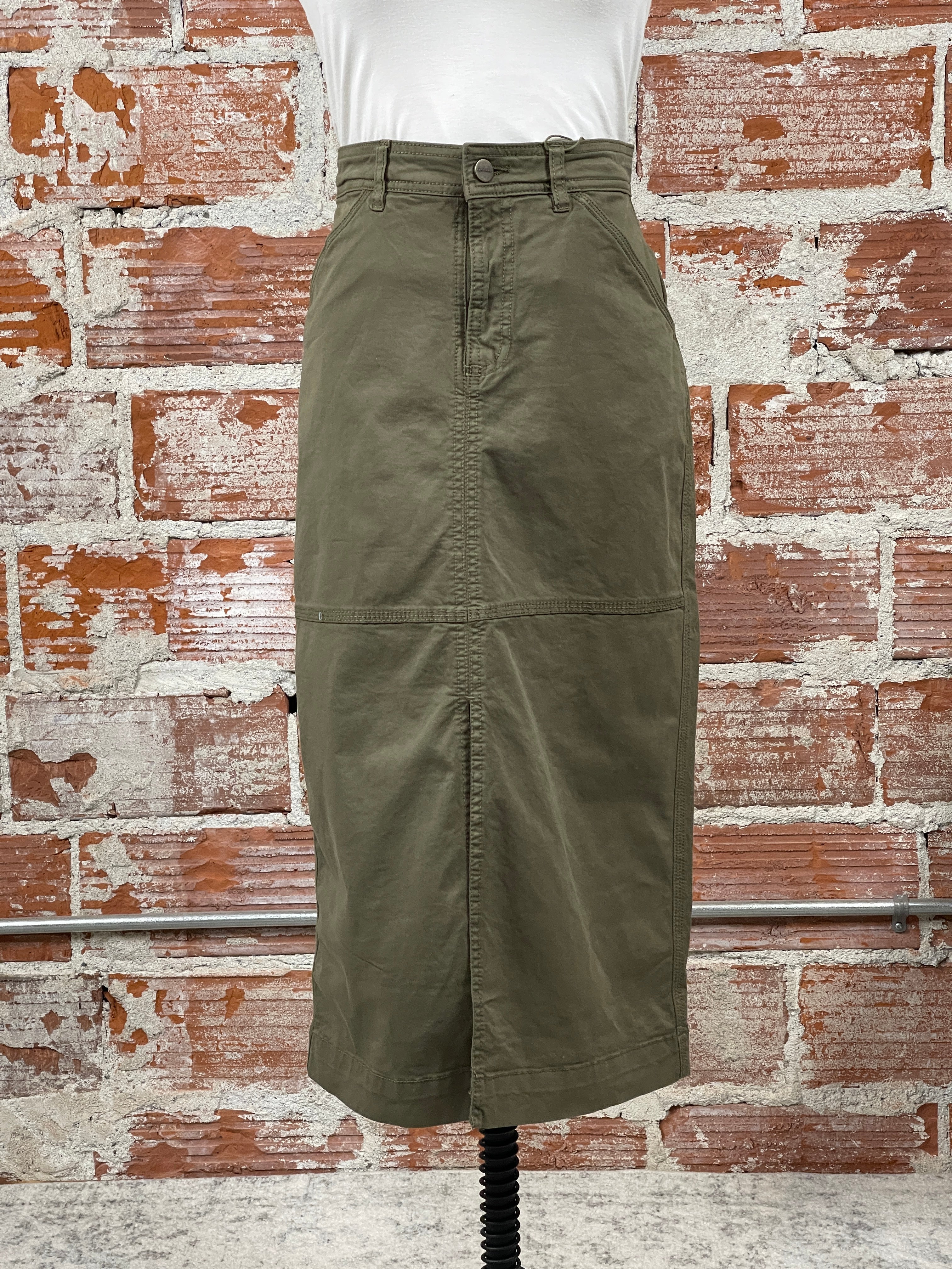 Sanctuary Triple Threat Skirt in Olive-231 Skirts-Little Bird Boutique