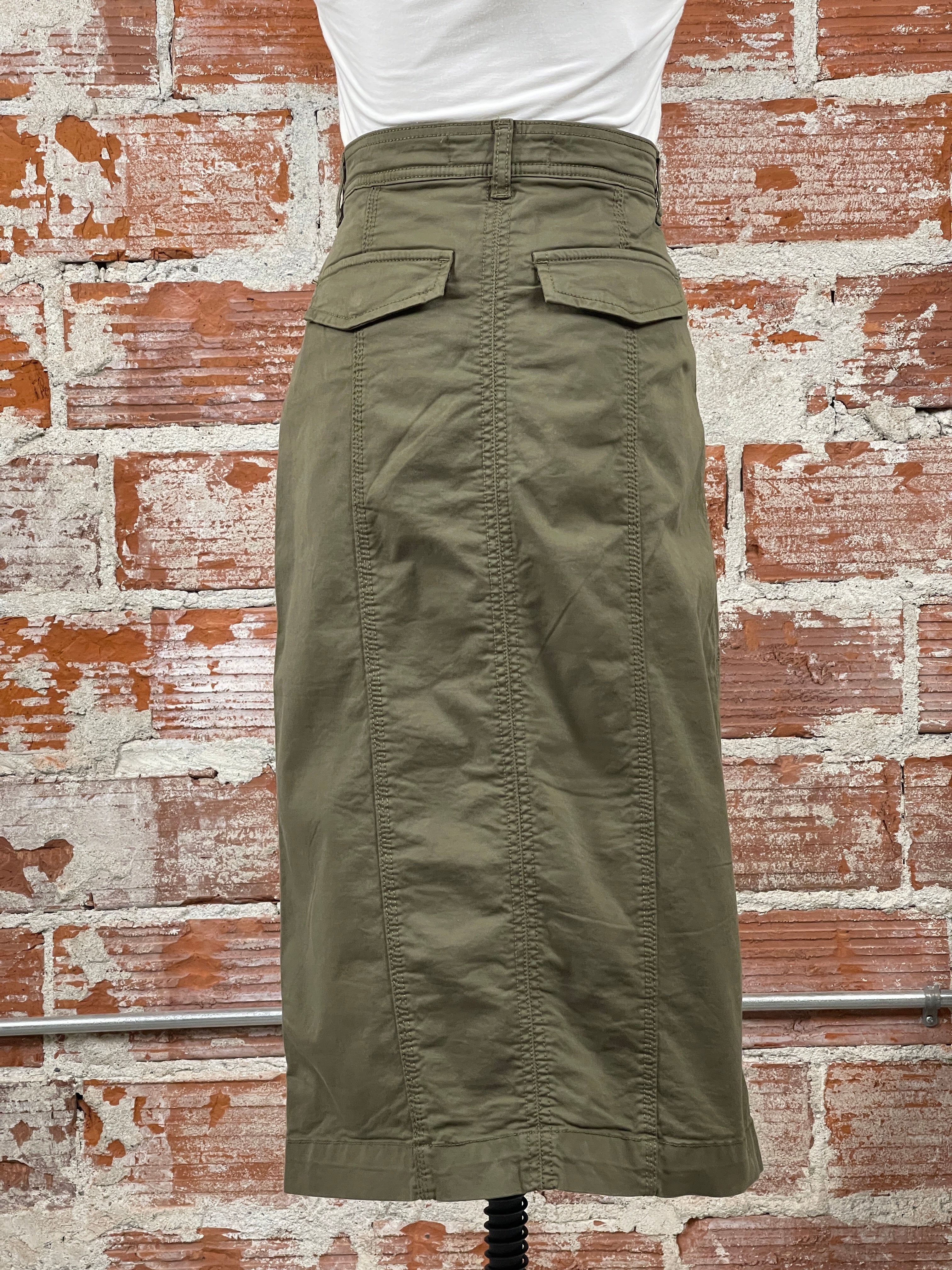 Sanctuary Triple Threat Skirt in Olive-231 Skirts-Little Bird Boutique