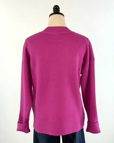 Pink Pop Perfect Knit Sweater-131 - Sweaters F/W (June - Nov)-Little Bird Boutique