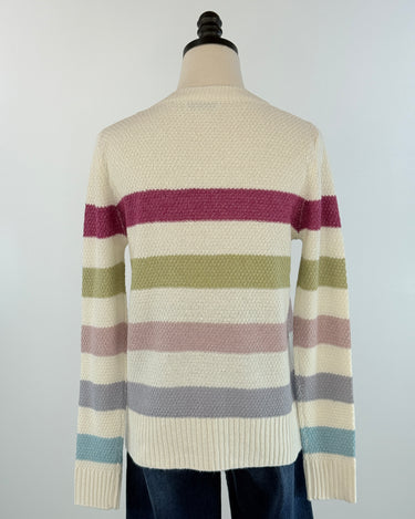 Candy Clouds Striped Sweater-131 - Sweaters F/W (June - Nov)-Little Bird Boutique