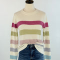 Candy Clouds Striped Sweater-131 - Sweaters F/W (June - Nov)-Little Bird Boutique