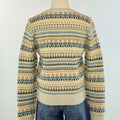 Heritage Fair Isle Cardigan in Taupe Multi-131 - Sweaters F/W (June - Nov)-Little Bird Boutique