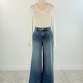 Kut from the Kloth Maya Denim in Amuse Wash-210 Denim-Little Bird Boutique