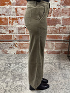 Kut from the Kloth Meg Corduroy Wide Leg Pants in Olive-220 Pants-Little Bird Boutique