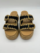 Dolce Vita Wanika Sandals in Onyx Nubuck-312 Shoes-Little Bird Boutique