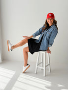 '47 New York Yankees Clean Up in Red-311 Fashion Accessories-Little Bird Boutique