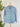 Liverpool Snap Front Denim Shirt in Light Malibu