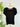 Liverpool Short Flutter Sleeve Knit Top in Black-122 - Jersey Tops S/S (Dec - May)-Little Bird Boutique