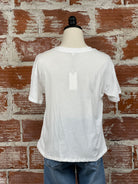 Z Supply Go To Tee in White-122 - Jersey Tops S/S (Dec - May)-Little Bird Boutique