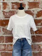 Z Supply Go To Tee in White-122 - Jersey Tops S/S (Dec - May)-Little Bird Boutique