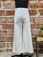 KUT from the Kloth Meg High Rise Wide Leg Jeans in Optic White-210 Denim-Little Bird Boutique