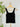 Nikibiki Floral Textured Lace Tank in Black-122 - Jersey Tops S/S (Dec - May)-Little Bird Boutique