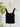Nikibiki Floral Textured Lace Tank in Black-122 - Jersey Tops S/S (Dec - May)-Little Bird Boutique