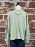 Dear John Zyra Top in Mint-142 Sweatshirts & Hoodies-Little Bird Boutique