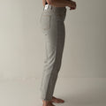 Oat New York Straight Jeans in Navy Pinstripe-210 Denim-Little Bird Boutique
