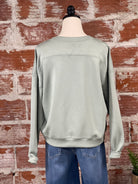 Scuba Sweatshirt in Sage-121 - Jersey Tops F/W (June - Nov)-Little Bird Boutique