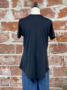 Z Supply Pocket Tee in Black-122 - Jersey Tops S/S (Dec - May)-Little Bird Boutique