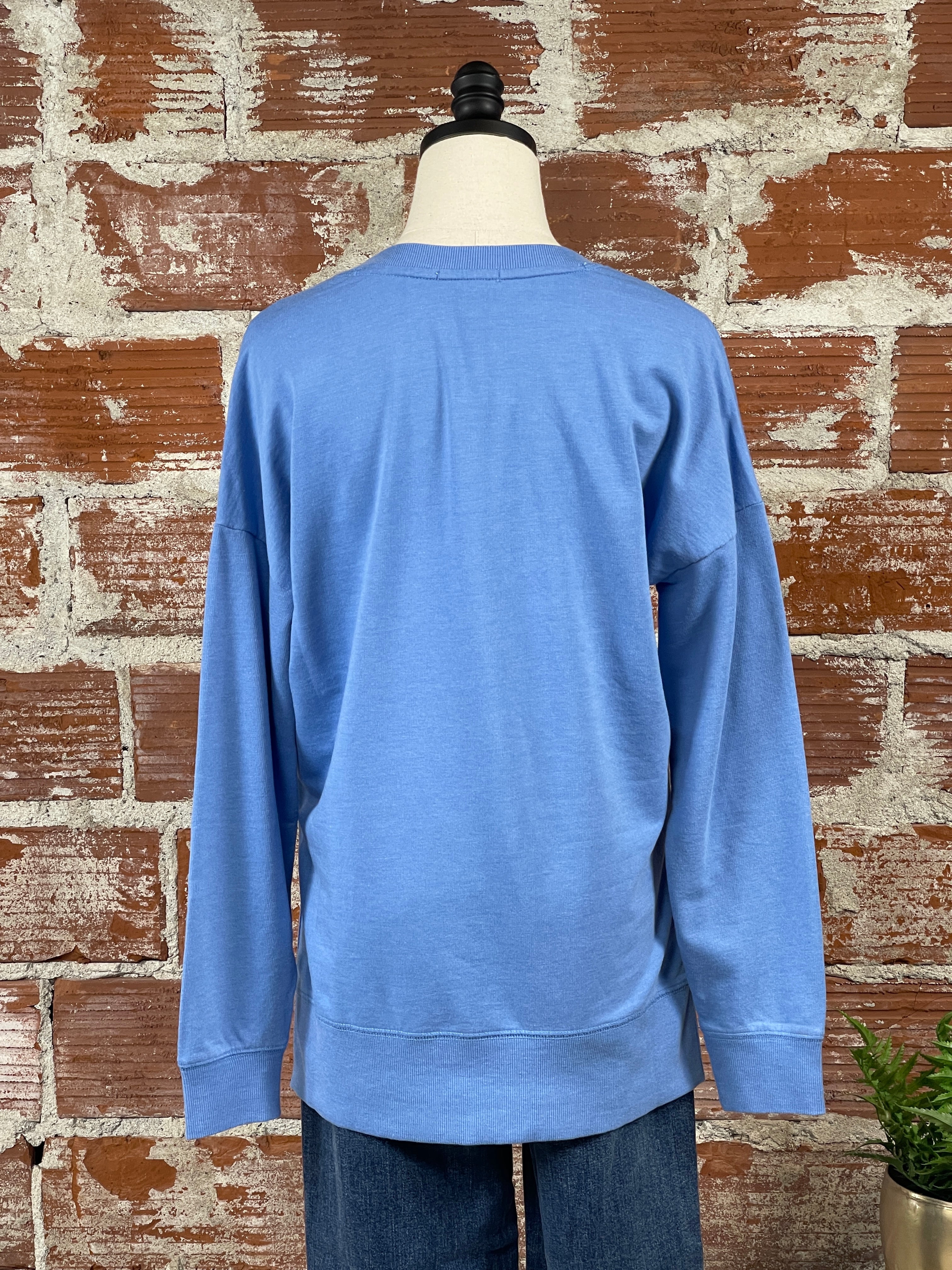 Z Supply Modern Weekender in Blue Isle-142 Sweatshirts & Hoodies-Little Bird Boutique