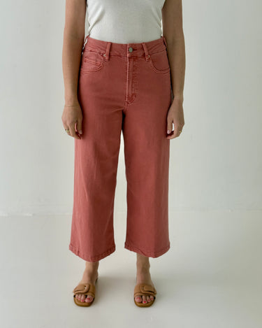 Dear John Audrey Jeans in Terracotta-210 Denim-Little Bird Boutique