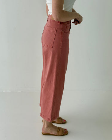 Dear John Audrey Jeans in Terracotta-210 Denim-Little Bird Boutique