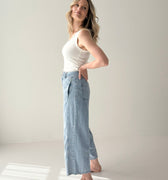 Dear John Audrey Jeans in Ocean-210 Denim-Little Bird Boutique