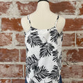 Jak & Rae Victory Top in Black Palm-112 - Woven Top S/S (Dec - May)-Little Bird Boutique