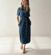 Sanctuary Alma Dress in Petals Peta-152 Dresses - Long-Little Bird Boutique