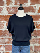 Tanya Sweater in Black-132 - Sweaters S/S (Dec - May)-Little Bird Boutique