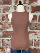 Thread and Supply Edlin Tank in Clove-121 - Jersey Tops F/W (June - Nov)-Little Bird Boutique