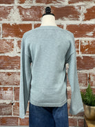 Sanctuary Chill Vibes Sweater in Eucalyptus-132 - Sweaters S/S (Dec - May)-Little Bird Boutique