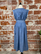 Joslin Chambray Dress-152 Dresses - Long-Little Bird Boutique
