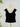 Z Supply Second Skin Off Shoulder Top in Black-122 - Jersey Tops S/S (Dec - May)-Little Bird Boutique