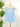 Dex Mini Blue Stripe Ruffle Top-112 - Woven Top S/S (Dec - May)-Little Bird Boutique