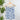 Dex Tie Shoulder Top in Blue Wash w/ White Flower-112 - Woven Top S/S (Dec - May)-Little Bird Boutique