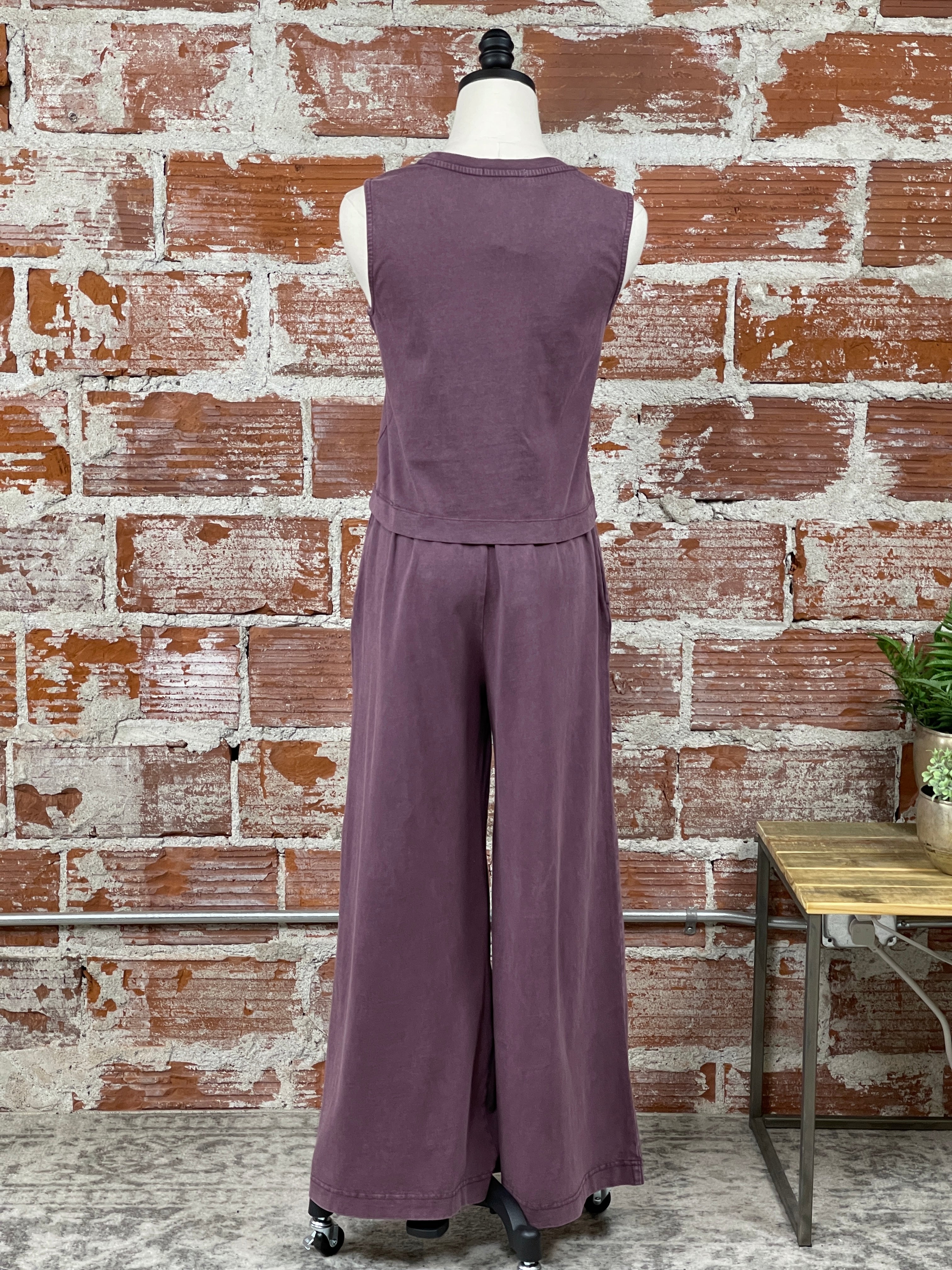 Z Supply Scout Jersey Pants in Cocoa Berry-220 Pants-Little Bird Boutique