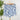 Dex Drawstring Shorts in Blue Wash w/White Flower-232 Shorts-Little Bird Boutique