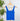 Nikibiki Floral Textured Lace Tank in Royal Blue-122 - Jersey Tops S/S (Dec - May)-Little Bird Boutique