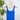 Nikibiki Floral Textured Lace Tank in Royal Blue-122 - Jersey Tops S/S (Dec - May)-Little Bird Boutique
