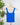 Nikibiki Floral Textured Lace Tank in Royal Blue-122 - Jersey Tops S/S (Dec - May)-Little Bird Boutique