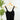 Nikibiki Lace V Neck Top in Black-122 - Jersey Tops S/S (Dec - May)-Little Bird Boutique