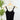 Nikibiki Lace V Neck Top in Black-122 - Jersey Tops S/S (Dec - May)-Little Bird Boutique
