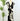 Ella Dress in Black and Cream-152 Dresses - Long-Little Bird Boutique