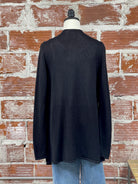 Z Supply Cascade Cardigan in Black-132 - Sweaters S/S (Dec - May)-Little Bird Boutique