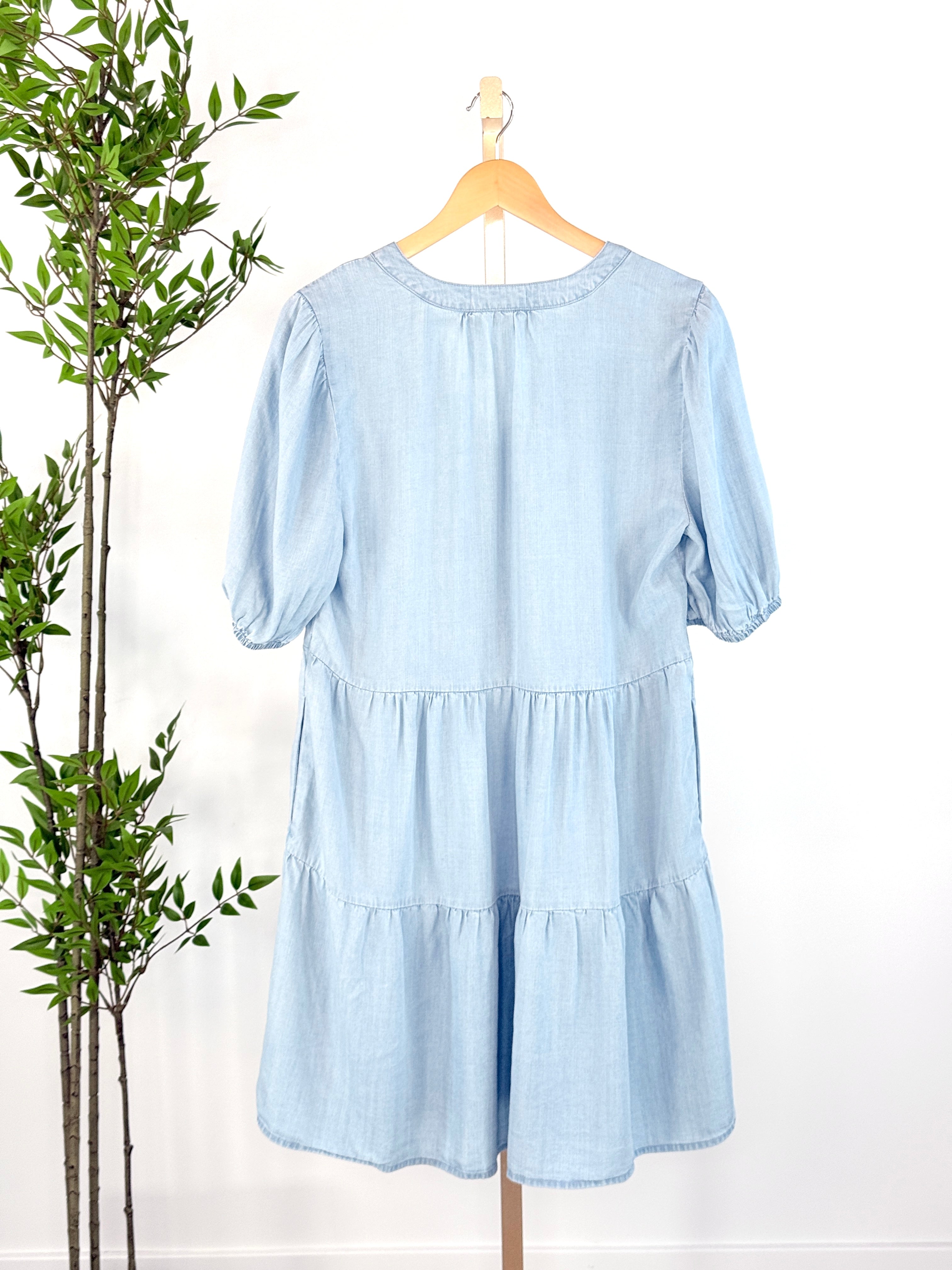 Jak and Rae Marscina Dress in Catalina Sky – Little Bird Boutique