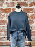 Kensington Sweater in Dark Teal-131 - Sweaters F/W (June - Nov)-Little Bird Boutique