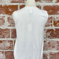 Dixie Sweater Tank in White-131 - Sweaters F/W (June - Nov)-Little Bird Boutique