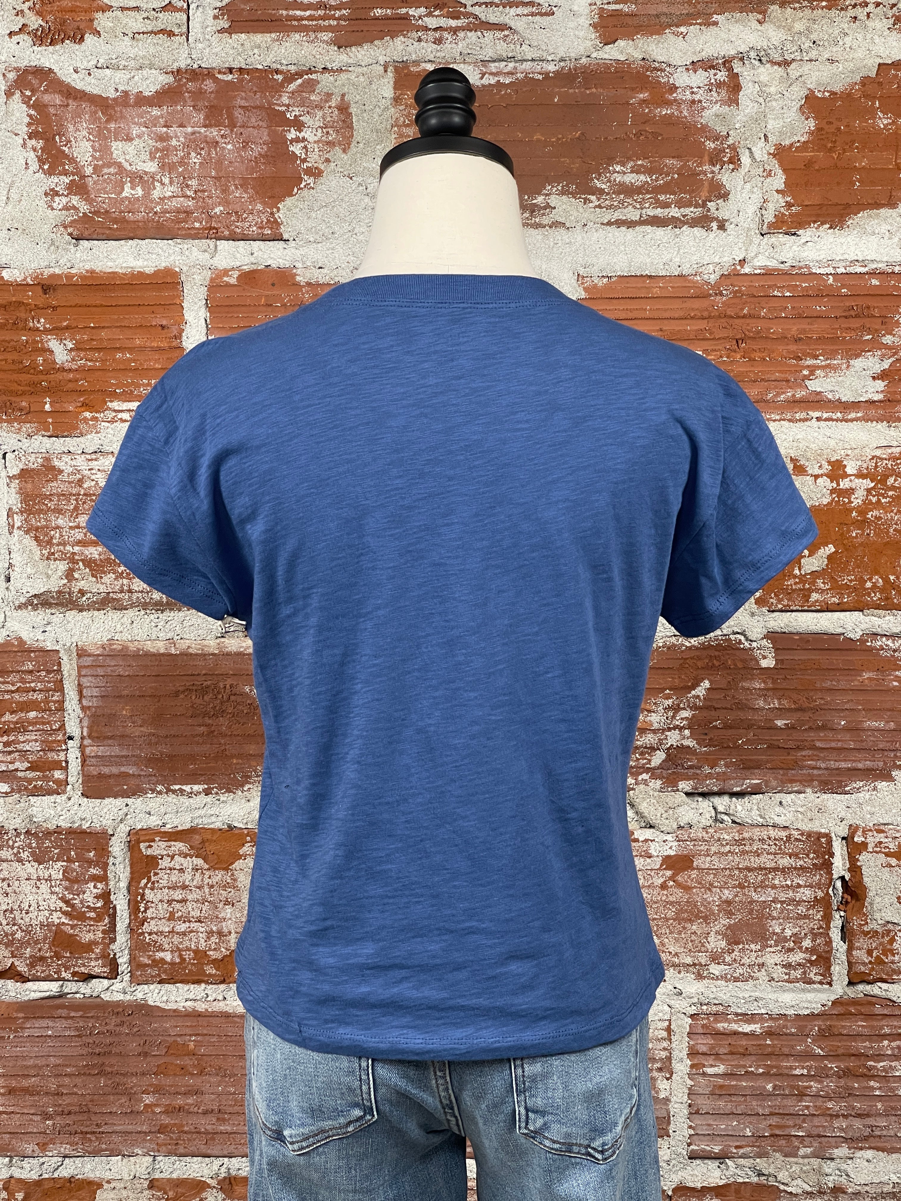 Z Supply Modern Slub Tee in True Navy-121 - Jersey Tops F/W (June - Nov)-Little Bird Boutique