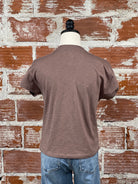 Z Supply Modern Slub Tee in Deep Taupe-121 - Jersey Tops F/W (June - Nov)-Little Bird Boutique