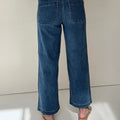 Oat New York Wide Leg Denim in Billie Wash-210 Denim-Little Bird Boutique