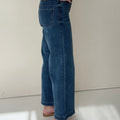 Oat New York Wide Leg Denim in Billie Wash-210 Denim-Little Bird Boutique